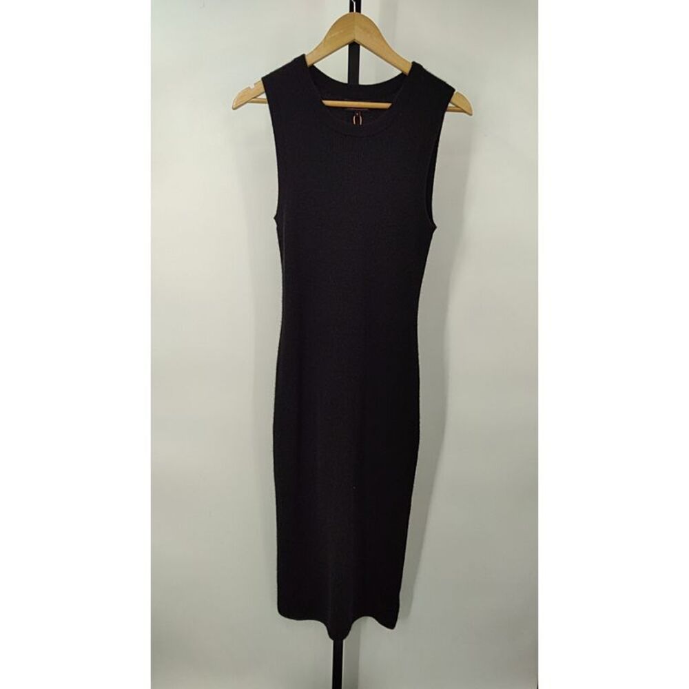 Quince Mongolian Cashmere Sleeveless Midi Sweater Dress NWT
